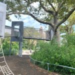 PLAYSCAPE CLIMBING STRUCTURE AREA