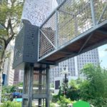 PLAYSCAPE CLIMBING STRUCTURE AREA